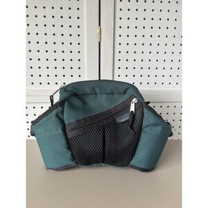 VTG L.L. Bean Fanny Pack Waist Belt Bag Nylon Hiking Pouch 2 Water Bottle Pocket